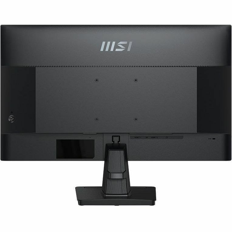 MSI Pro MP275Q 27" Class WQHD LED Monitor - 16:9 - Matte Black Color bezel