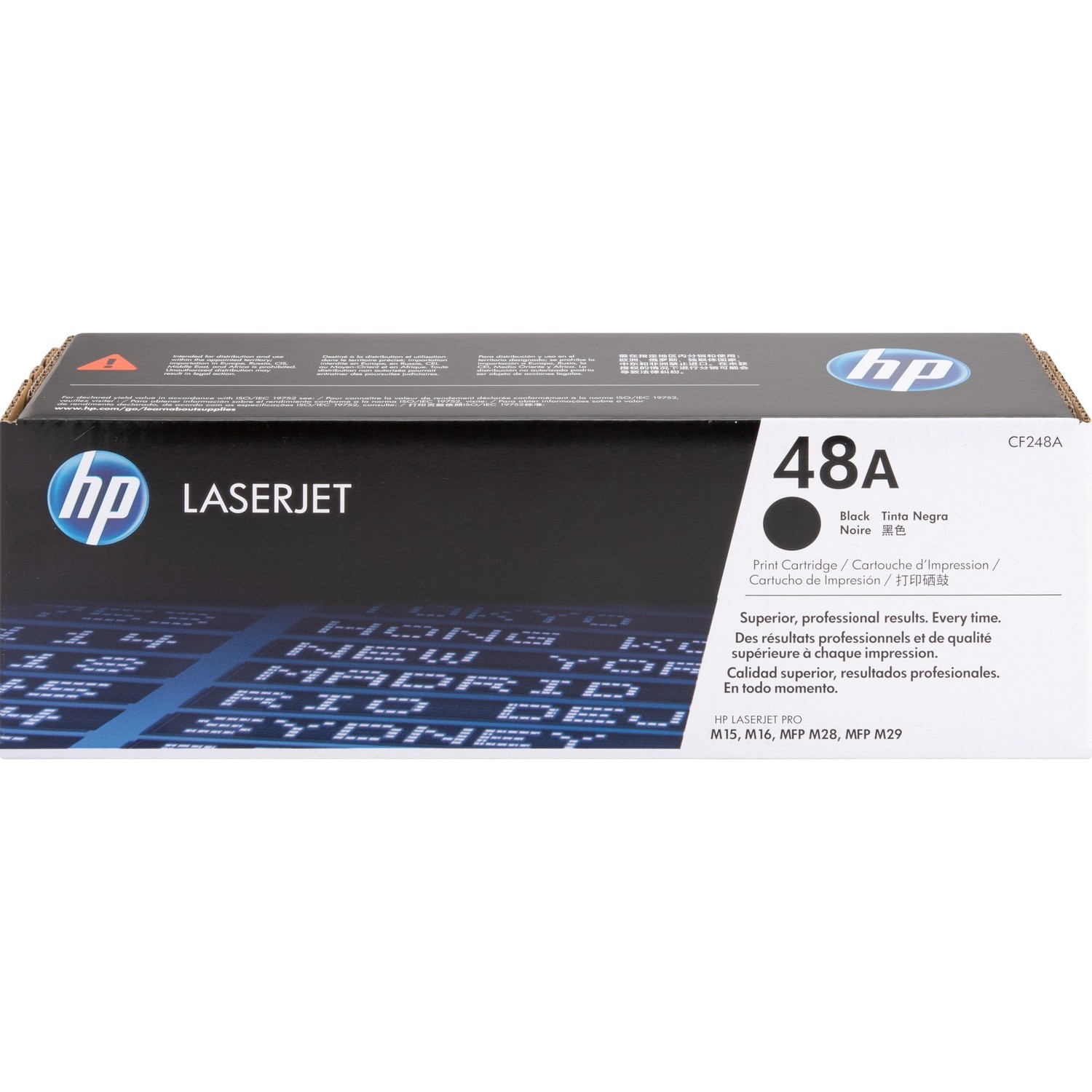 HP 48A BLACK TONER - APPROX 1K PAGES - COMPATIBLE WITH M15W ,M15A, M29W PRINTERS