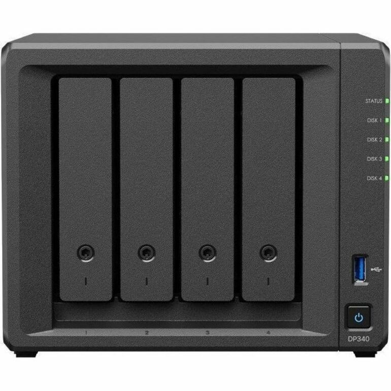 Synology Activeprotect Appliance DP340 (4X 8TB HDD, Raid5 & 2X 400GB SSD, Raid1 Cache)