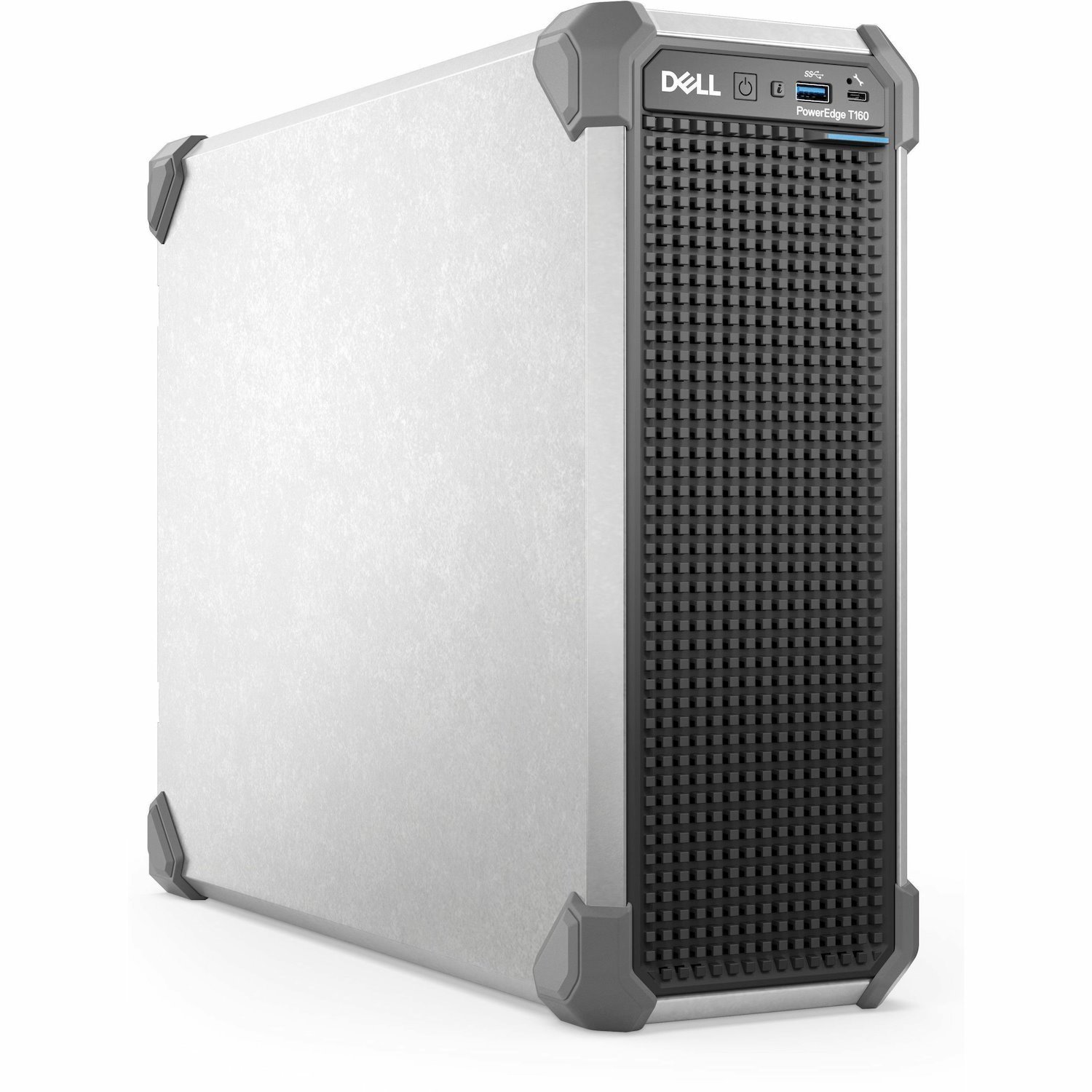 Dell PowerEdge T160 3U Toren Server - 1 x Intel Xeon 6325P 3,50 GHz - 32 GB RAM - 480 GB SSD - (1 x 480GB) SSD Configuration - Serieel ATA/600, 12Gb/s SAS controller