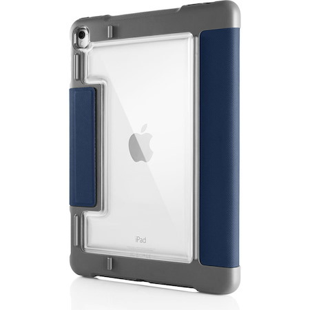 STM Goods Dux Plus Duo Carrying Case for 10.5" Apple, Logitech iPad Air (3rd Generation), iPad Pro - Transparent, Midnight Blue