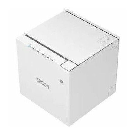 Epson TM-m30III-231 Direct Thermal Printer - Monochrome - Receipt Print - Fast Ethernet - USB - Bluetooth - Wireless LAN - With Cutter - White