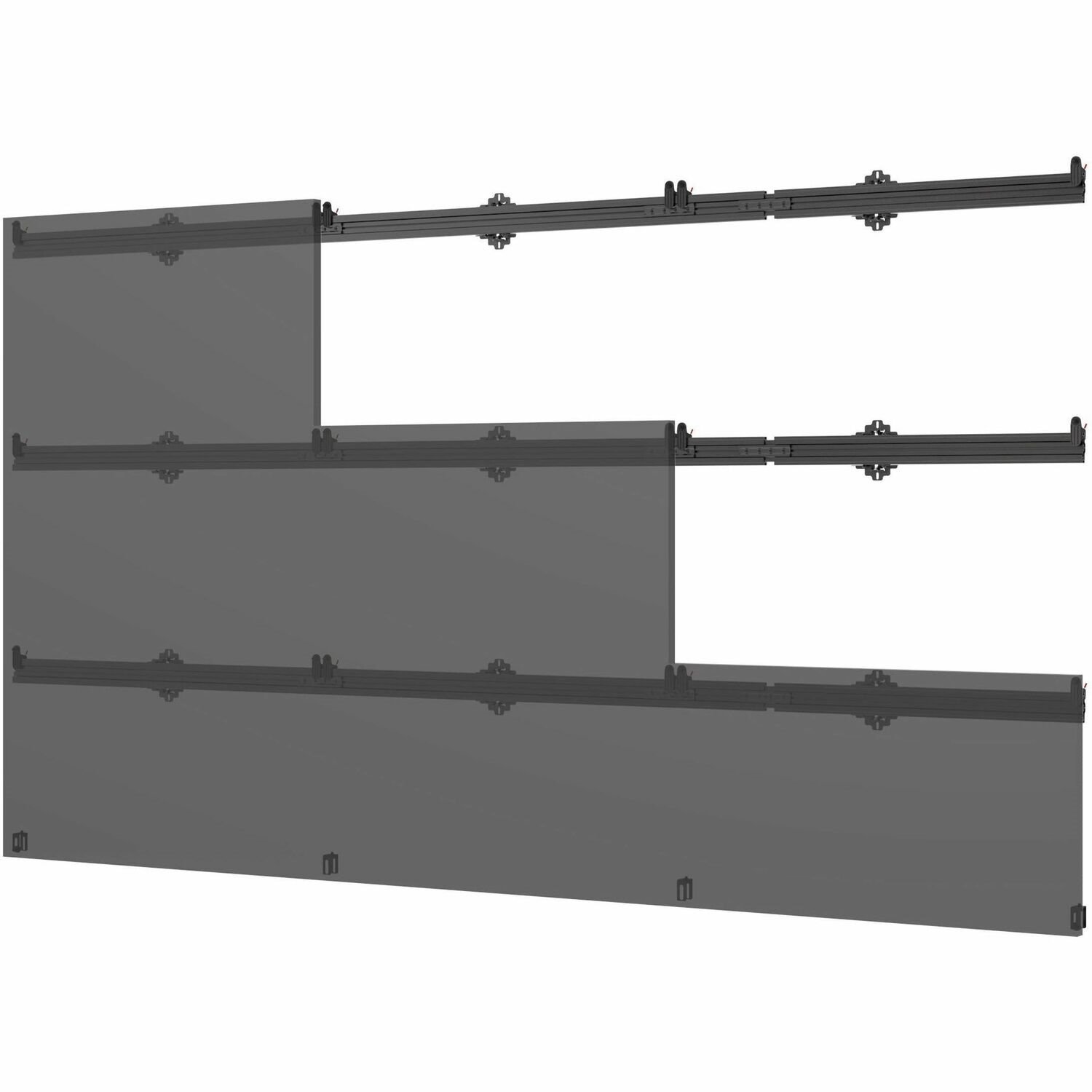 Peerless-AV&reg; SEAMLESS Connect Universal dvLED Mounting System for 55" Displays up to 1220mm Wide in a 3x3 Configuration
