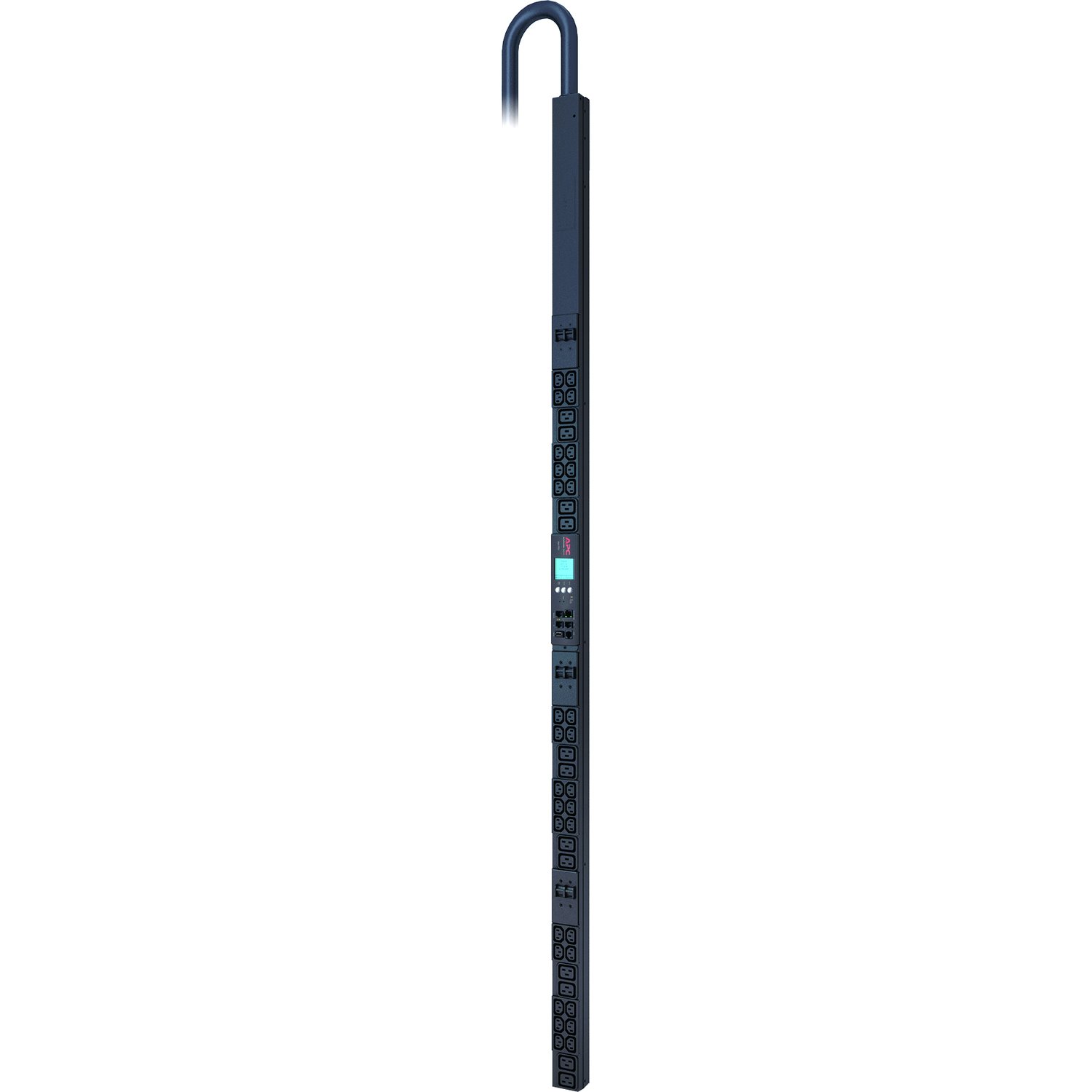 APC by Schneider Electric Rack PDU 2G, Metered, ZeroU, 17.3kW, 240V, (30) C13 & (12) C19