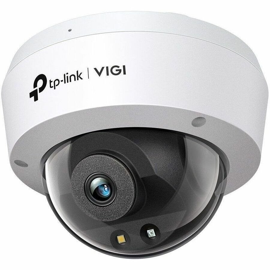 TP-Link VIGI C250 5 Megapixel Network Camera - Color - 1 - Dome - White, Black