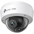TP-Link VIGI C250 5 Megapixel Network Camera - Color - 1 - Dome - White, Black