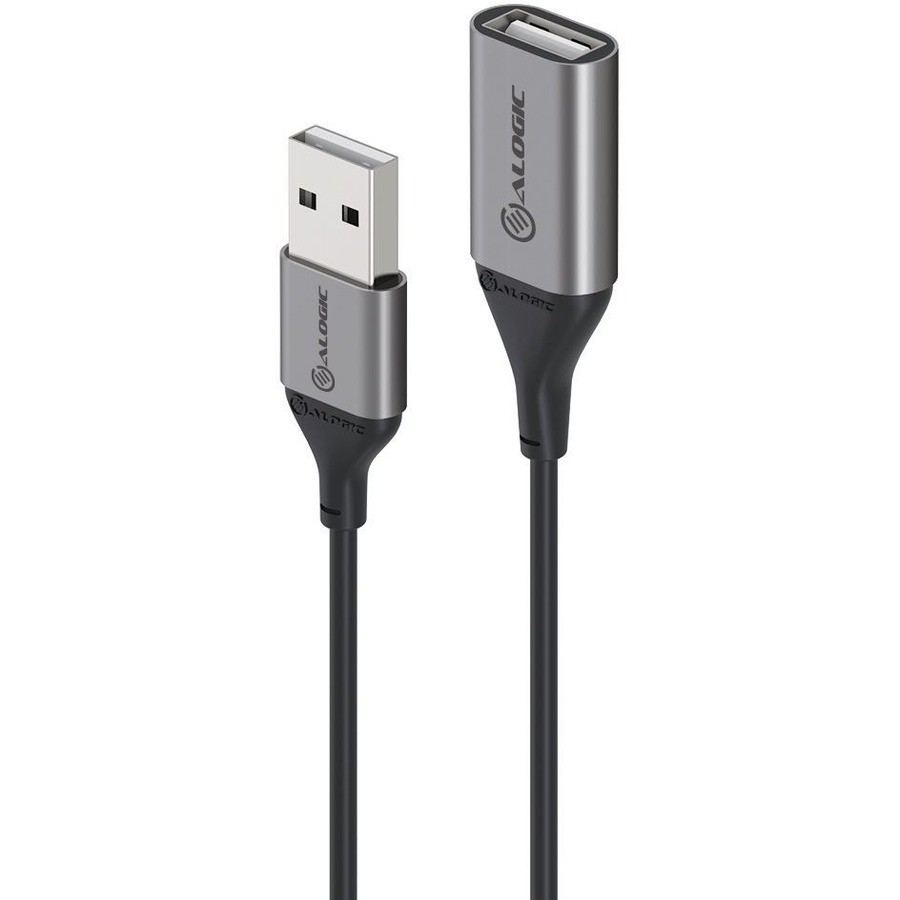 Alogic 2 m USB Data Transfer Cable for Peripheral Device, Keyboard, Mouse, Computer, USB Hub, Hard Drive - 1