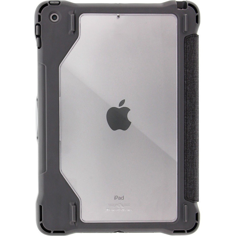 Brenthaven Edge Folio III Carrying Case (Folio) for 10.2" Apple iPad (7th Generation) Tablet - Gray, Translucent