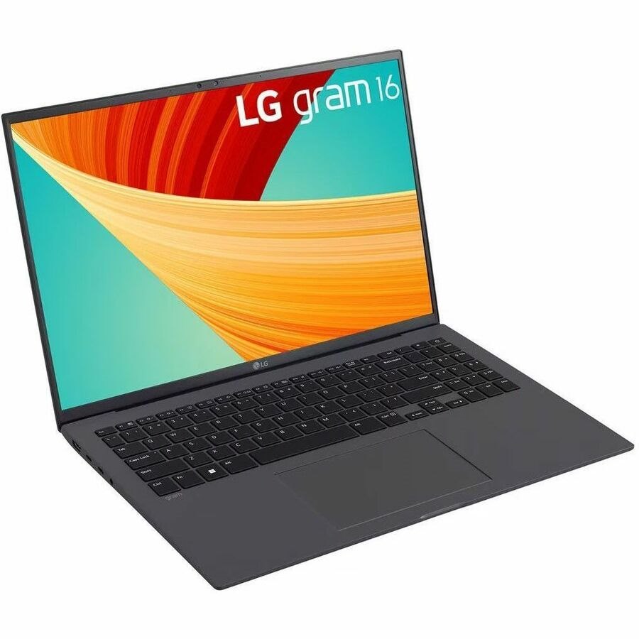 LG gram 16Z90R-N.APC6U1 16" Notebook - WQXGA - 60 Hz - Intel Core i5 13th Gen i5-1340P - 16 GB - 512 GB PCI Express NVMe 4.0 SSD - Charcoal Gray