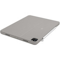 Logitech Combo Touch Keyboard/Cover Case for 11" Apple iPad Pro (3rd Generation), iPad Pro (2nd Generation), iPad Pro Tablet - Sand