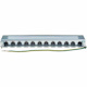 Eaton Tripp Lite Series Cat6a STP Patch Panel, 12 Ports, DIN Rail or Wall Mount, TAA