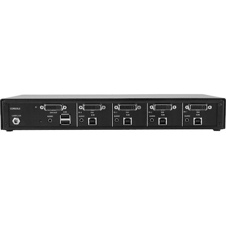 Black Box NIAP 3.0 Secure 4-Port Single-Head DVI-I KVM Switch