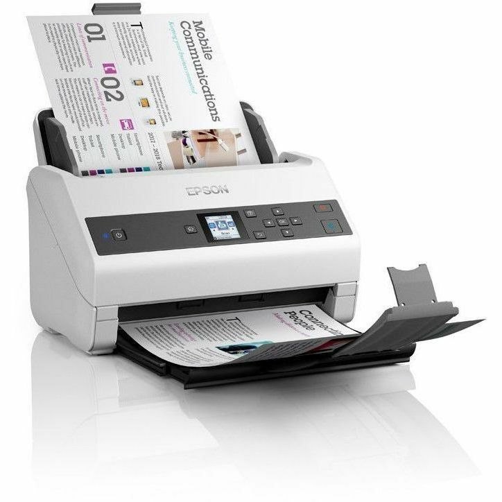 Epson WorkForce DS-870 Sheetfed Scanner - 600 dpi Optical