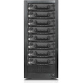 RAIDage JAGE9BT8HD-TG Drive Enclosure 12Gb/s SAS, SATA/600 - Mini-SAS HD Host Interface Tower - Black