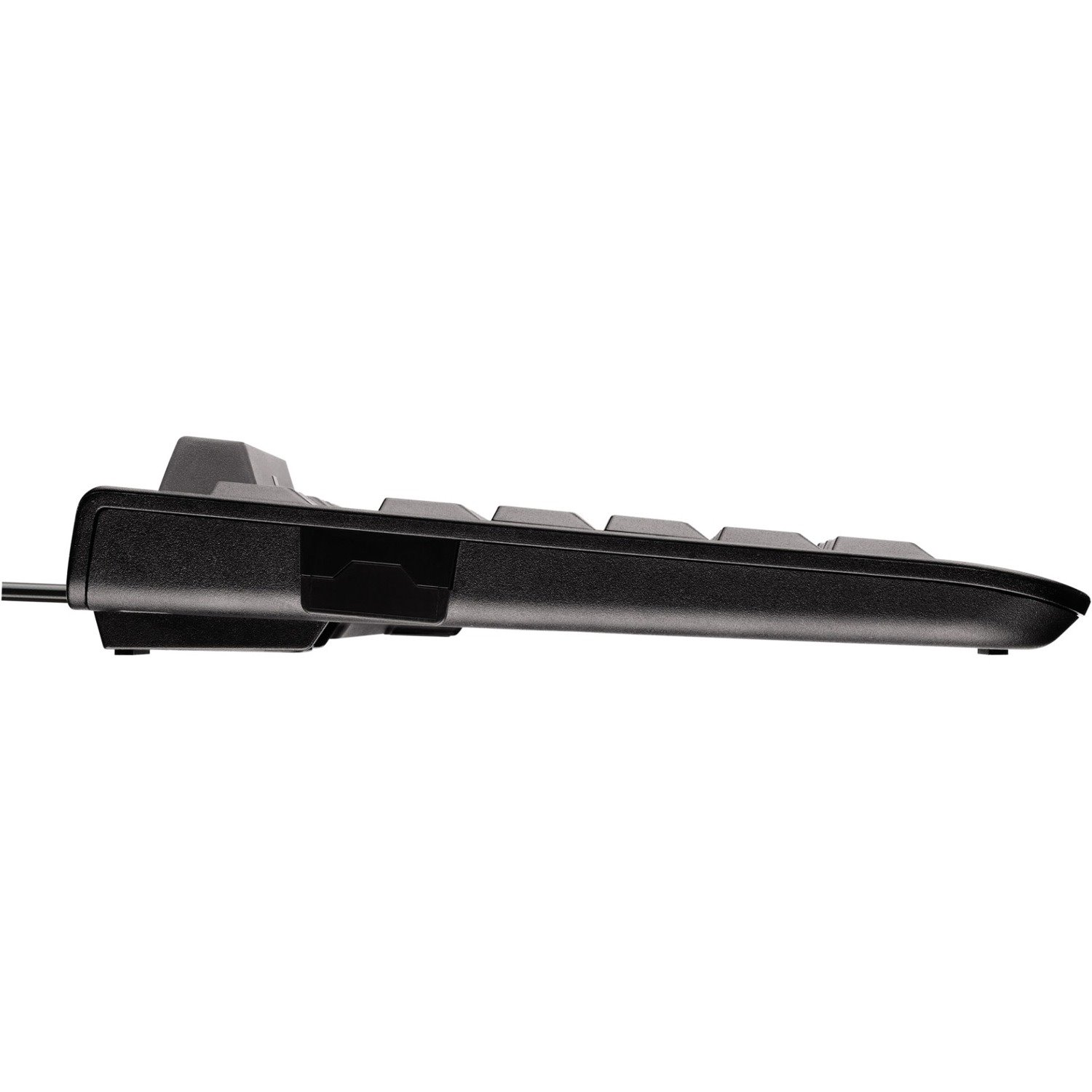 CHERRY KC 1000 SC Keyboard - Cable Connectivity - USB Interface - English (US) - QWERTY Layout - Grey