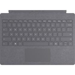 Microsoft Signature Type Cover Keyboard/Cover Case Microsoft Surface Pro (5th Gen), Surface Pro 3, Surface Pro 4, Surface Pro 6, Surface Pro 7 Tablet - English (US) Keyboard - Light Charcoal