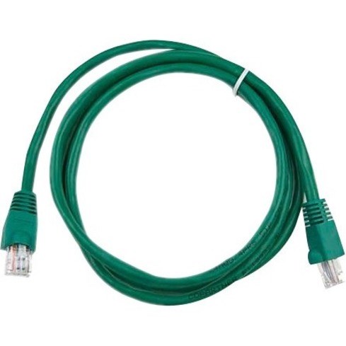 Supermicro RJ45 C5E 5ft Green with Boot. 24AWG