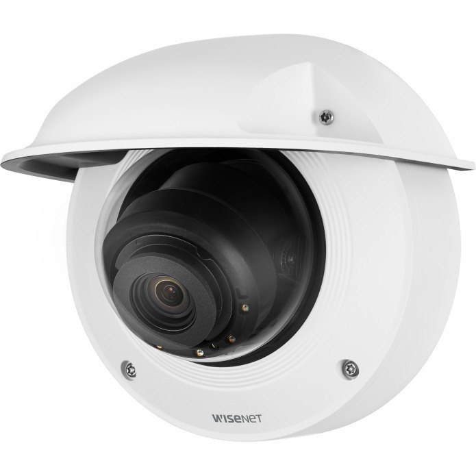 Wisenet XNV-9082R Outdoor 4K Network Camera - Color - Dome - White