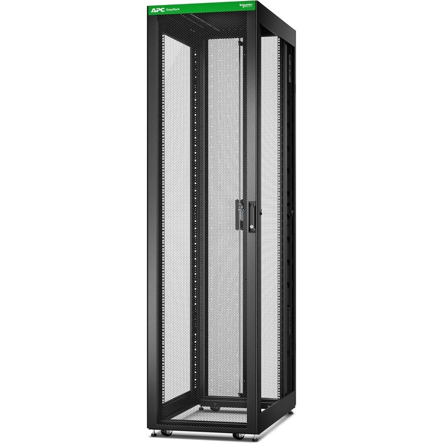 APC by Schneider Electric Easy 48U Vloerstaand Omsloten behuizing Schappenkast - 482,60 mm Rack Width x 838,20 mm Rack Depth - Zwart