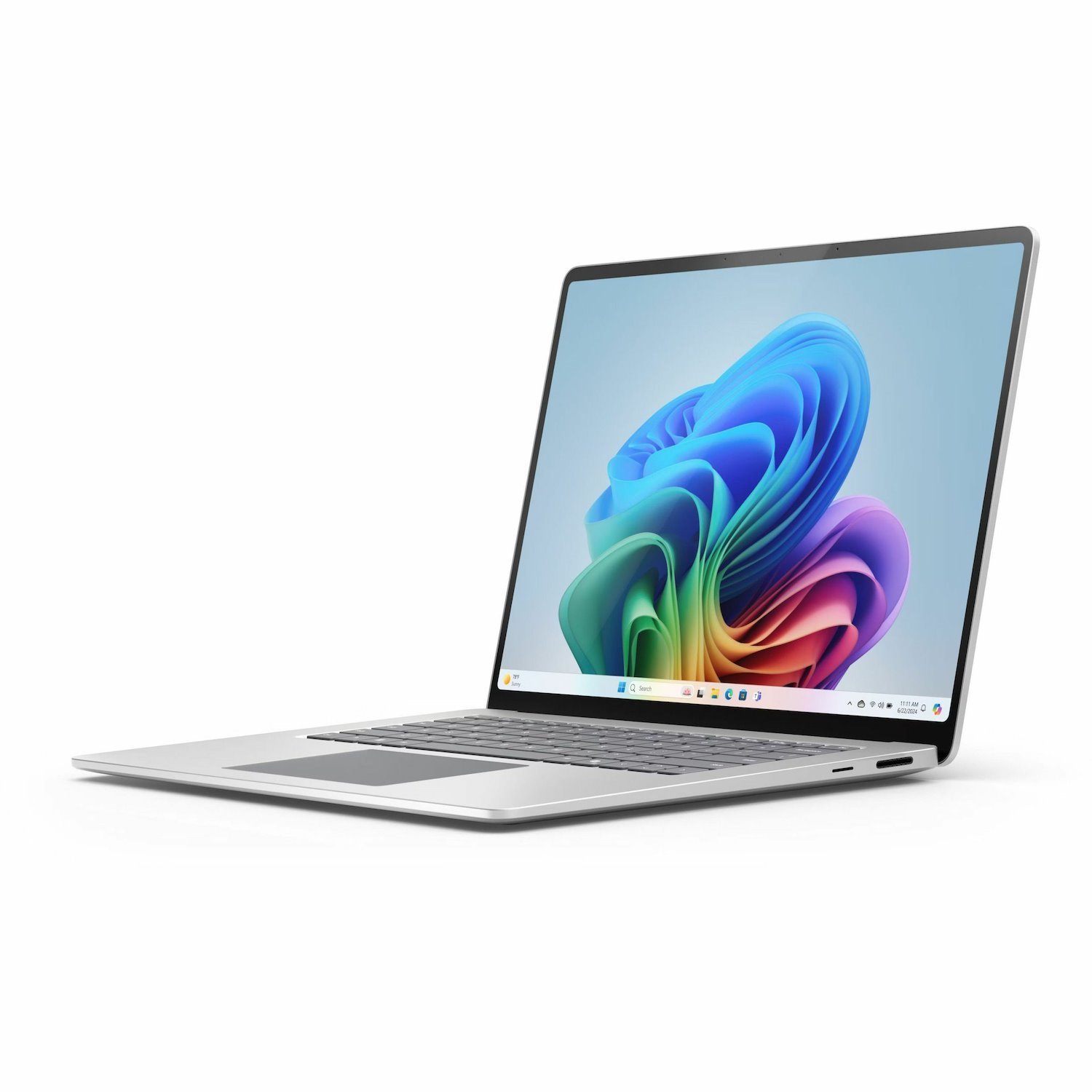 Microsoft Surface Laptop 7 15" Touchscreen Copilot+ PC Notebook - Intel Core Ultra 7 - 16 GB - 256 GB SSD - English Keyboard - Platinum
