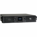 Eaton Tripp Lite Series SmartOnline 750VA 675W 120V Double-Conversion UPS - 8 Outlets, Extended Run, Network Card Included, LCD, USB, DB9, 2U Rack/Tower