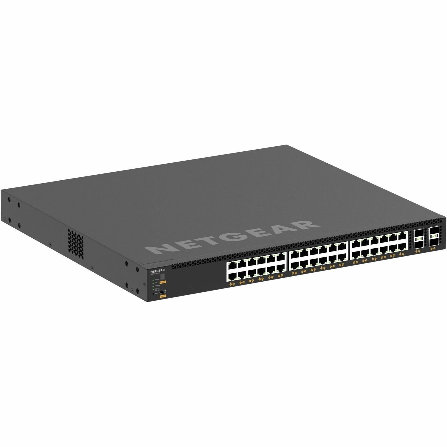 Netgear 36x10G/Multi-Gig PoE++ (280W base, up to 1,760W) and 4xSFP28 25G Managed Switch