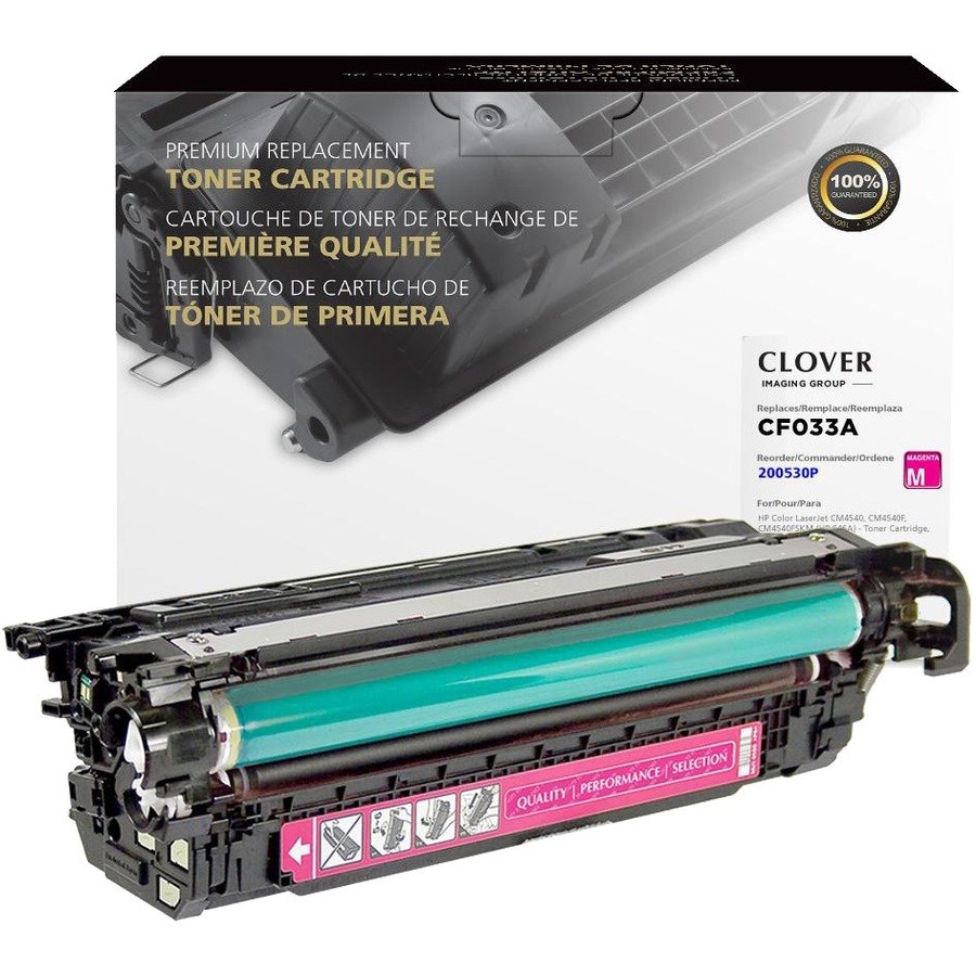 Clover Imaging Remanufactured Magenta Toner Cartridge for HP 646A (CF033A)
