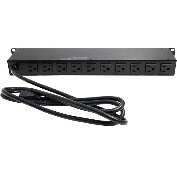 StarTech.com Rackmount PDU with 16 Outlets and Surge Protection - 19in Power Distribution Unit - 1U