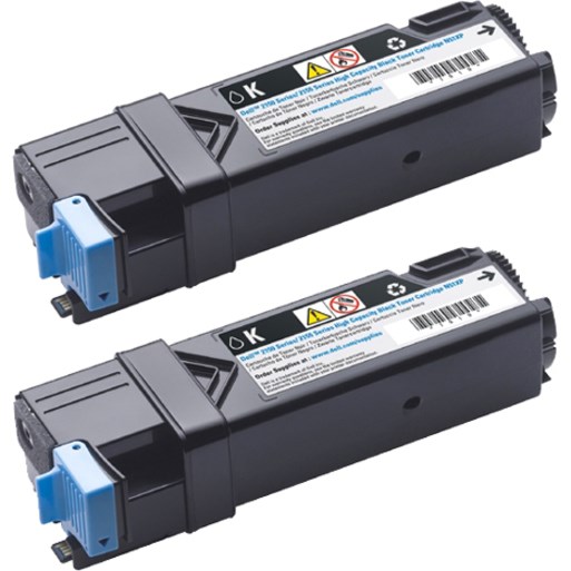 Dell 899WG High Yield Laser Toner Cartridge - Black - 2 / Pack