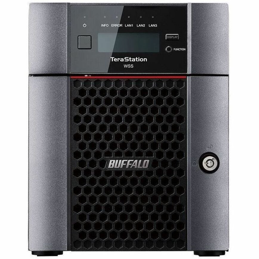 BUFFALO TeraStation WS5420DN 4-Bay Windows Server IoT 2025 Desktop NAS 48TB (4x12TB) HDD Included TAA Compliant