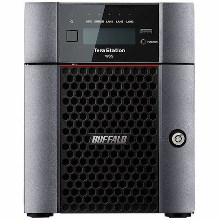 BUFFALO TeraStation WS5420DN 4-Bay Windows Server IoT 2025 Desktop NAS 48TB (4x12TB) HDD Included TAA Compliant
