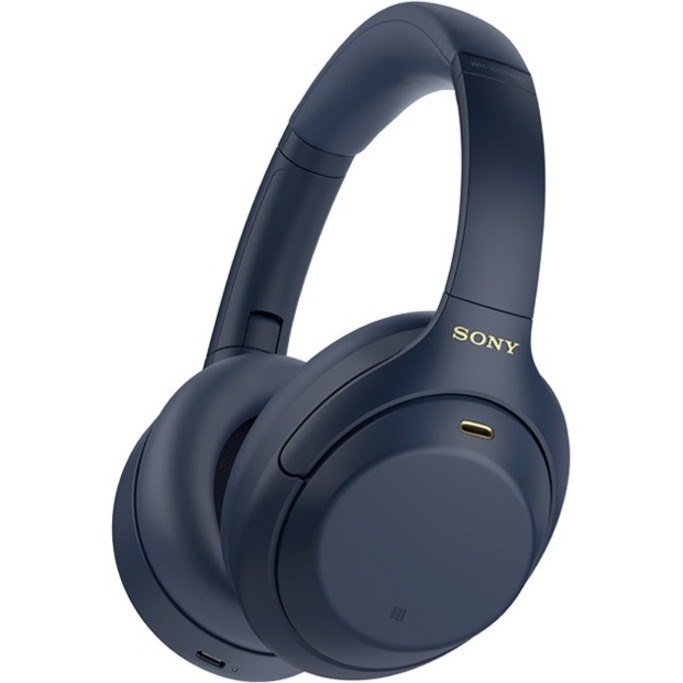 Sony WH-1000XM4 Wired/Wireless Over-the-ear Stereo Headset - Midnight Blue