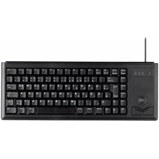 CHERRY G84-4400 Keyboard - Cable Connectivity - USB Interface - German - Black