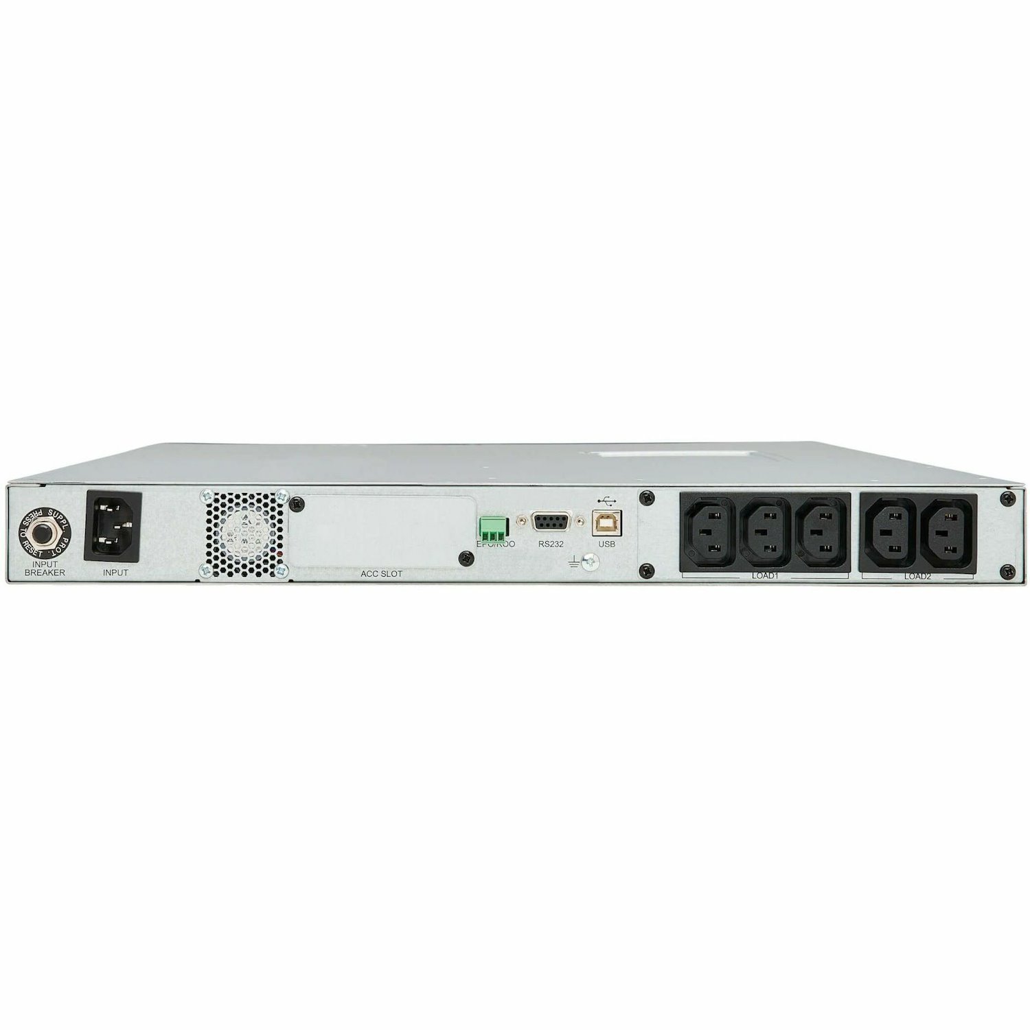 Eaton Tripp Lite Series SmartOnline 2000VA 1600W 208/230V Double-Conversion UPS - 5 Outlets, Network Card Option, LCD, USB, DB9, 1U Rack