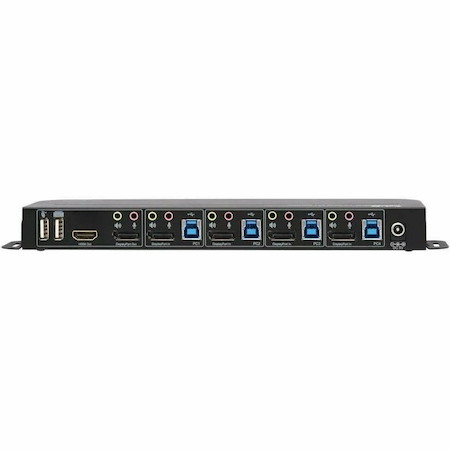 Eaton Tripp Lite Series 4-Port DisplayPort/USB KVM Switch - 4K 60 Hz, HDR, HDCP 2.2, IR, DP 1.4, USB Sharing