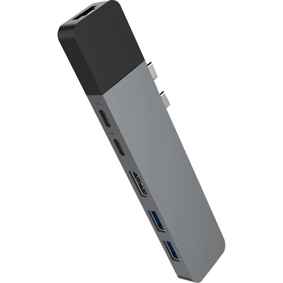 HyperDrive NET GN28N-GRAY USB Type C Docking Station for Notebook, Desktop PC - Space Gray