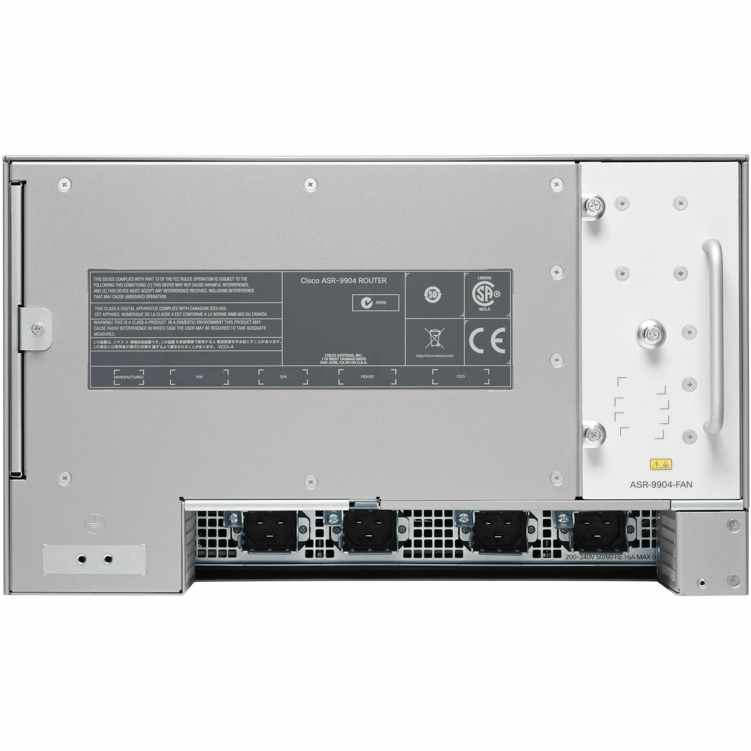 Cisco ASR-9904 2 Line Card Slot Chassis