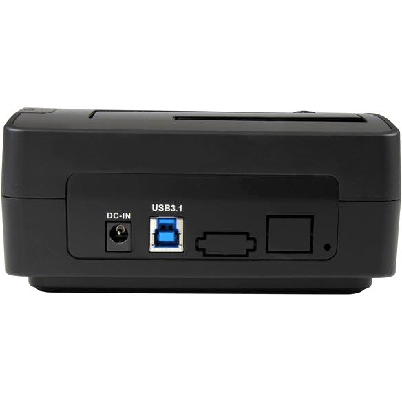 StarTech.com Single Bay USB 3.1 to SATA Hard Drive Docking Station, USB 3.1 (10 Gbps) Hard Drive Dock, External 2.5/3.5" SATA HDD/SSD Dock