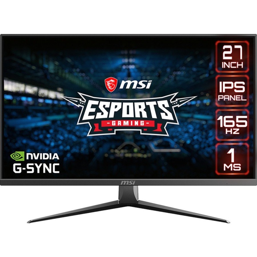 MSI Optix MAG2732 27" Class Full HD Gaming LCD Monitor - 16:9 - Metallic Black