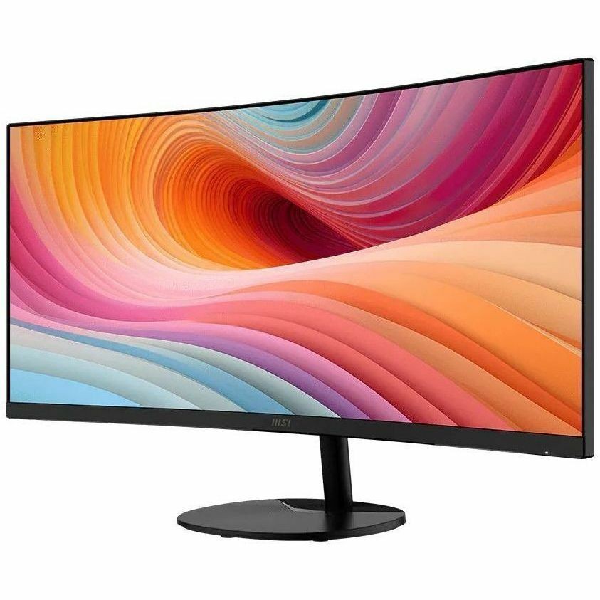 MSI Ultrawide PRO MP341CQ E12 34" Class UW-QHD Curved Screen LCD Monitor - 21:9 - Black