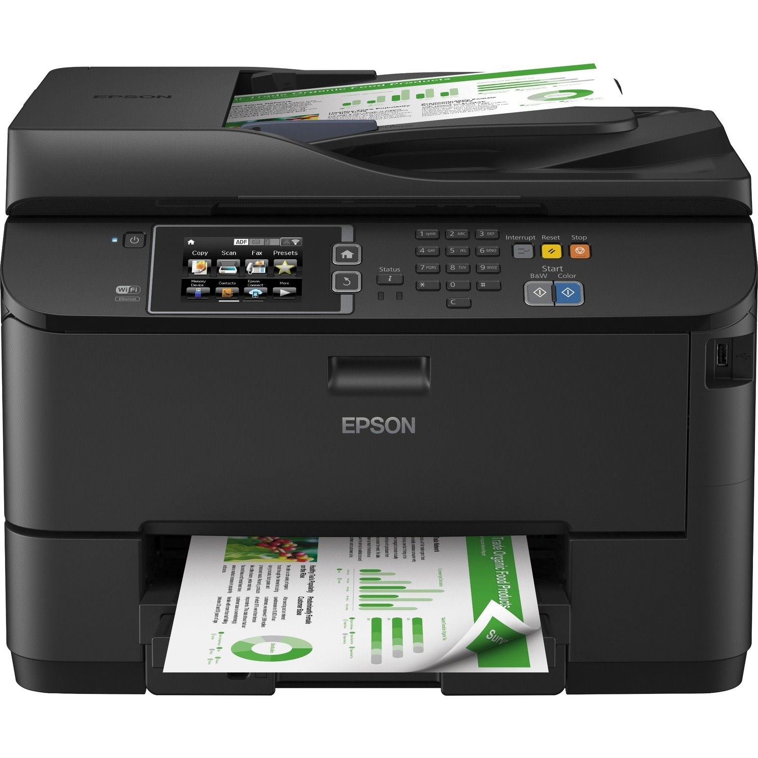 Epson WorkForce Pro WF-4630 Wireless Inkjet Multifunction Printer - Colour