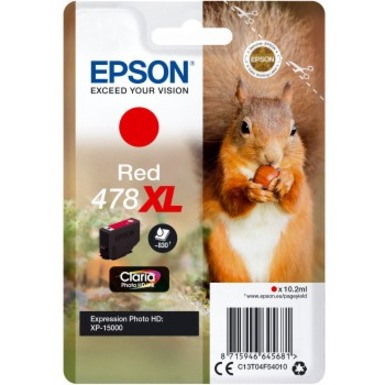 Epson Claria Photo HD 478XL Original High Yield Inkjet Ink Cartridge - Single Pack - Red - 1 Pack