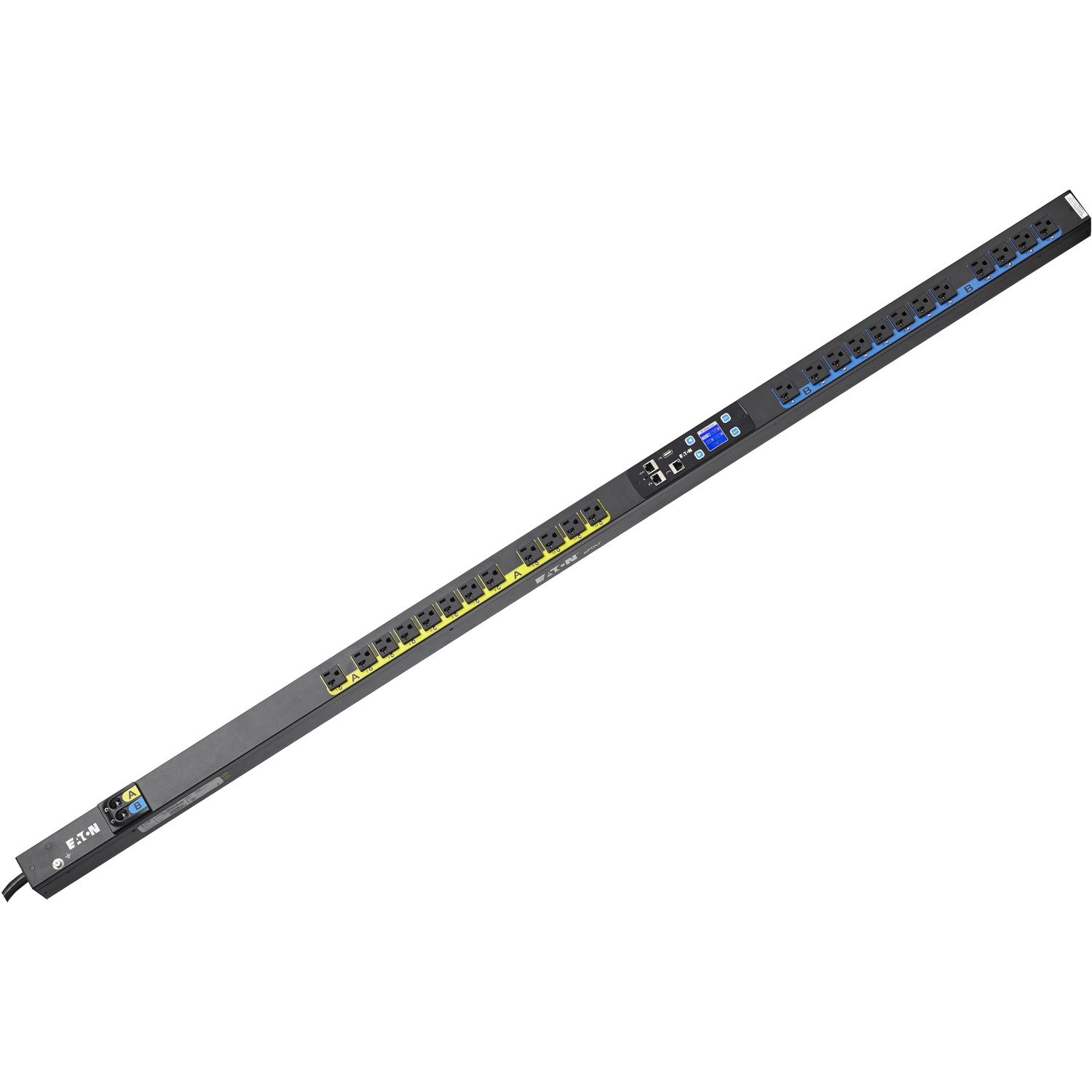 Eaton Managed rack PDU, 0U, L5-30P input, 2.88 kW max, 120V, 24A, 10 foot cord, Single-phase