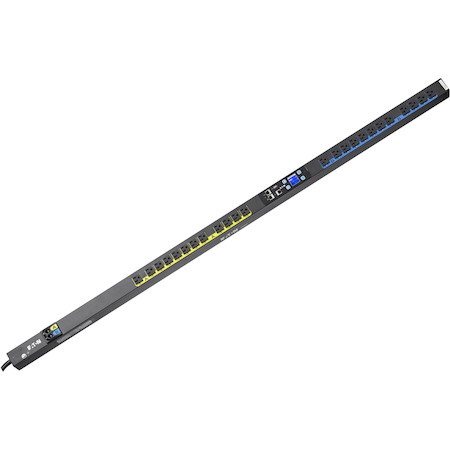 Eaton Managed rack PDU, 0U, L5-30P input, 2.88 kW max, 120V, 24A, 10 foot cord, Single-phase