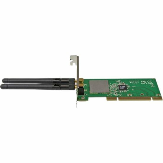 StarTech.com PCI Wireless N Adapter 300 Mbps PCI 802.11 b/g/n Network Adapter Card 2T2R 2.2 dBi