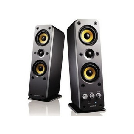 Creative GigaWorks T40 2.0 Speaker System - 32 W RMS - Glossy Black