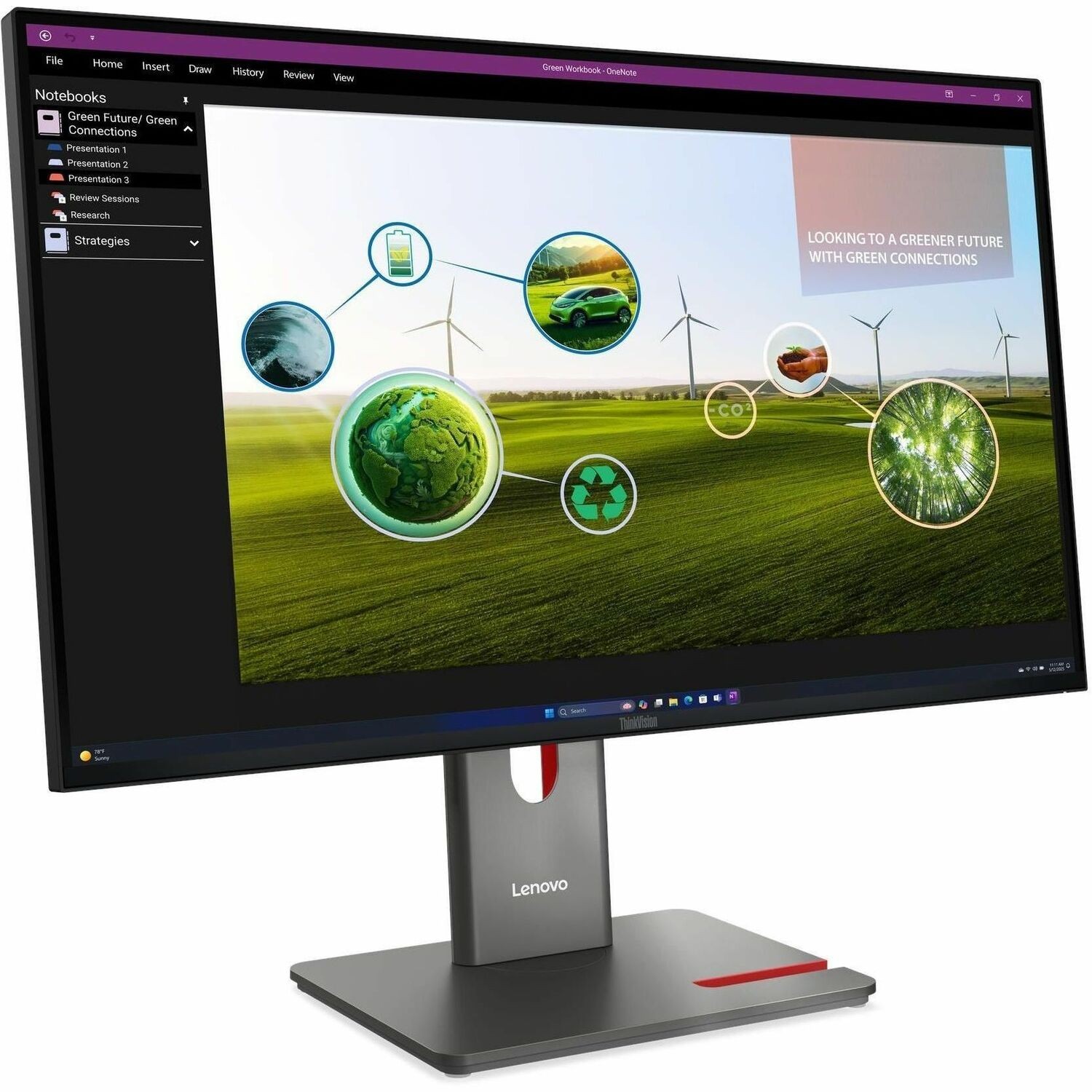 Lenovo P27Q-40(D25270QP0) 27