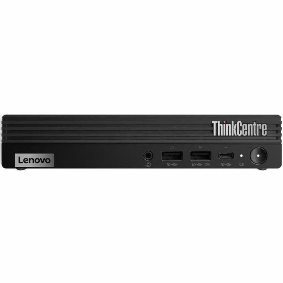Lenovo ThinkCentre M75q Gen 5 12RQ001VAU Desktop Computer - AMD Ryzen 5 PRO 8600GE - 16 GB - 256 GB SSD - Tiny - Black