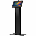 CTA Digital Premium Locking Floor Stand Kiosk with Enclosed Printer Storage & Cable Management for iPad 10.9-inch (10th Generation) and more