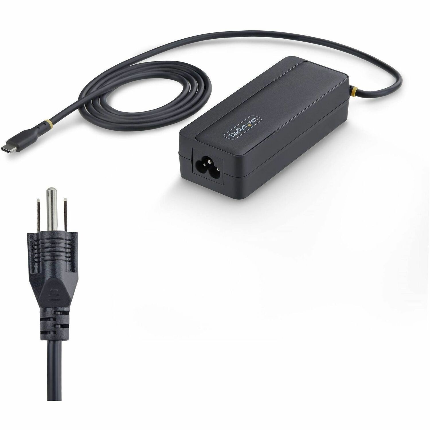 StarTech 140W USB-C Laptop Charger with 4ft (1.2m) Tethered USB-C Cable, GaN Power Adapter Brick for MacBook M3/M4/M5 Pro/Max
